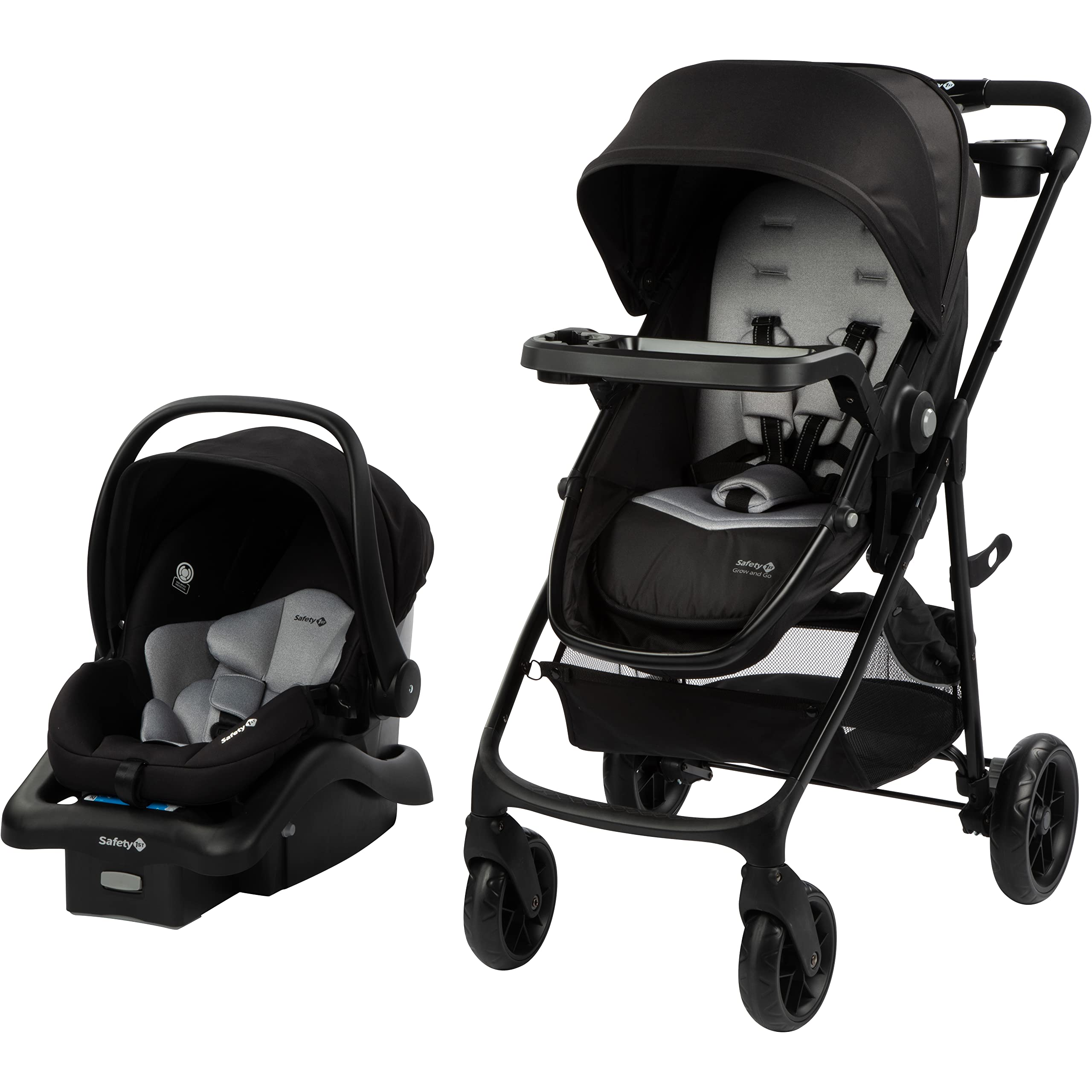 Safety 1st Grow and Go Flex 8-in-1 Car Seat Stroller Combo, Baby Stroller Travel