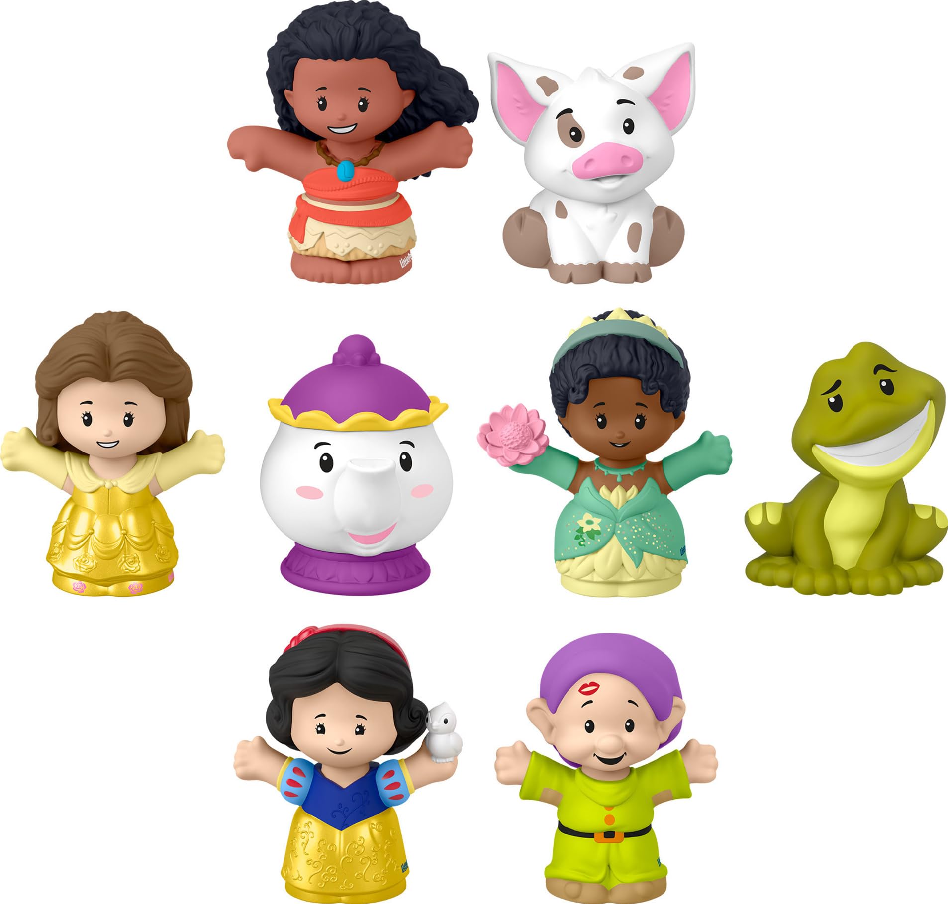 Fisher-Price Little People Disney Princess Story Duos, Ages 18+ Months | Moana &