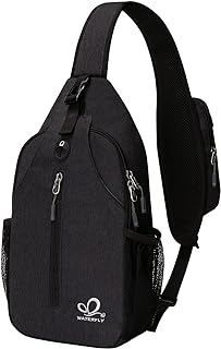 Waterfly Sling Backpack with Phone Pocket, Crossbody Bag for Men Women