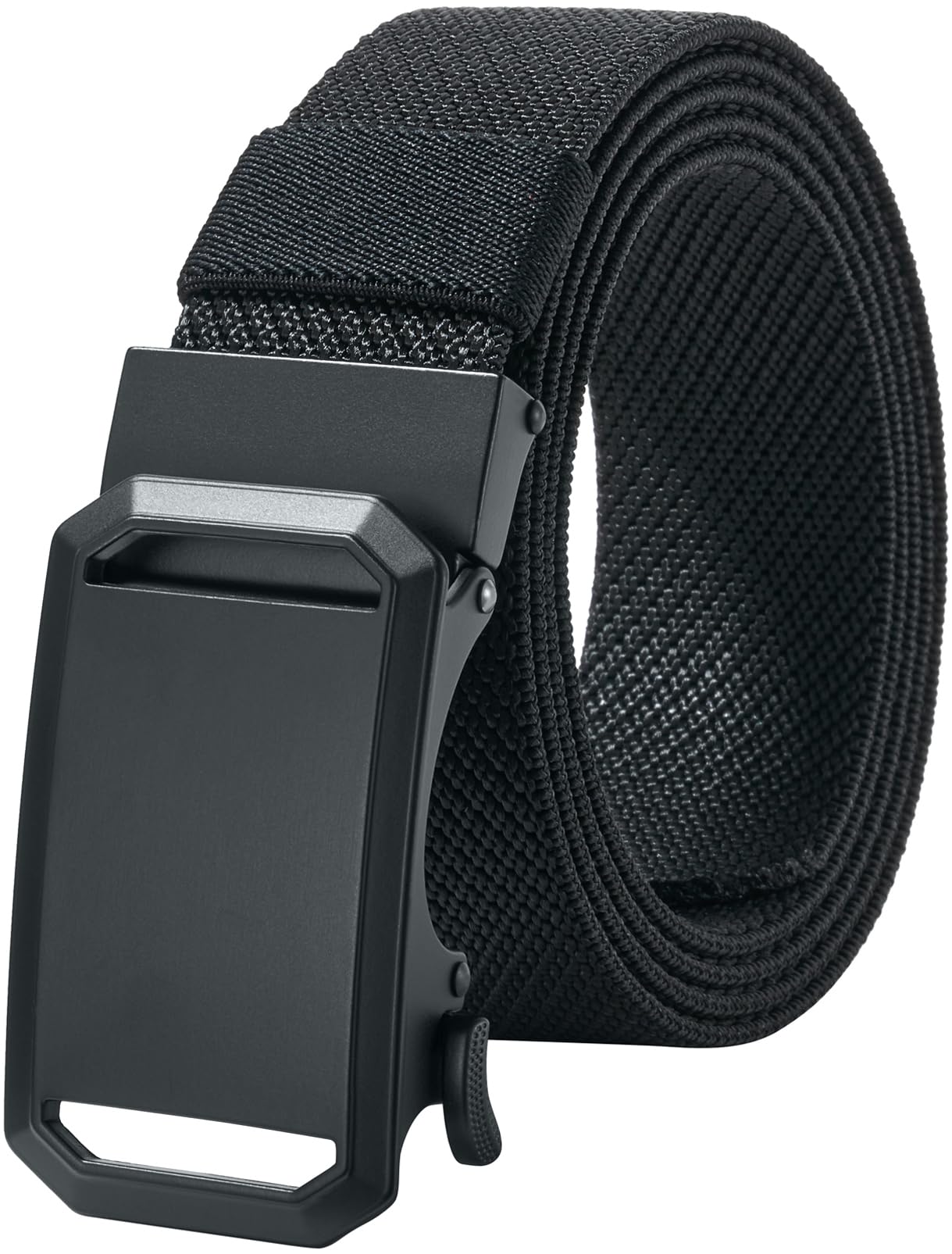 LionVII Elastic Ratchet Belt with Automatic Buckle, Adjustable and Stretchable, 