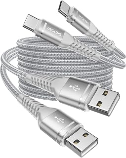 USB C to C Cable 6FT 2Pack, USB C to USB C Cable Fast Charging iPhone USB C