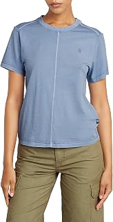 G-STAR Women Overdyed Front Seam Top
