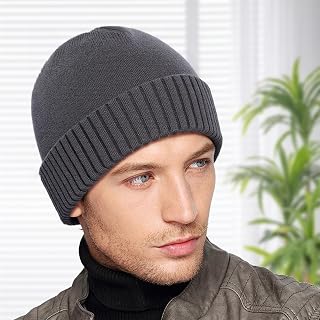 Classic Ribbed Knitted Beanie Hat Unisex Casual Outdoor Stylish Design Comfortable