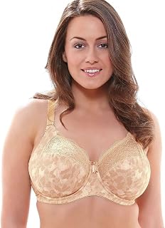 Elomi Morgan Women's Underwire Banded Bra with Stretch Lace Bra (Pack of 1)
