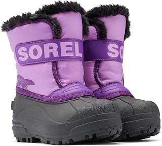 Sorel Snow Commander Waterproof, Botas de Invierno para Unisex Niños, Morado (Violeta Gumdrop/Purple Violet), 31 EU, #REF!