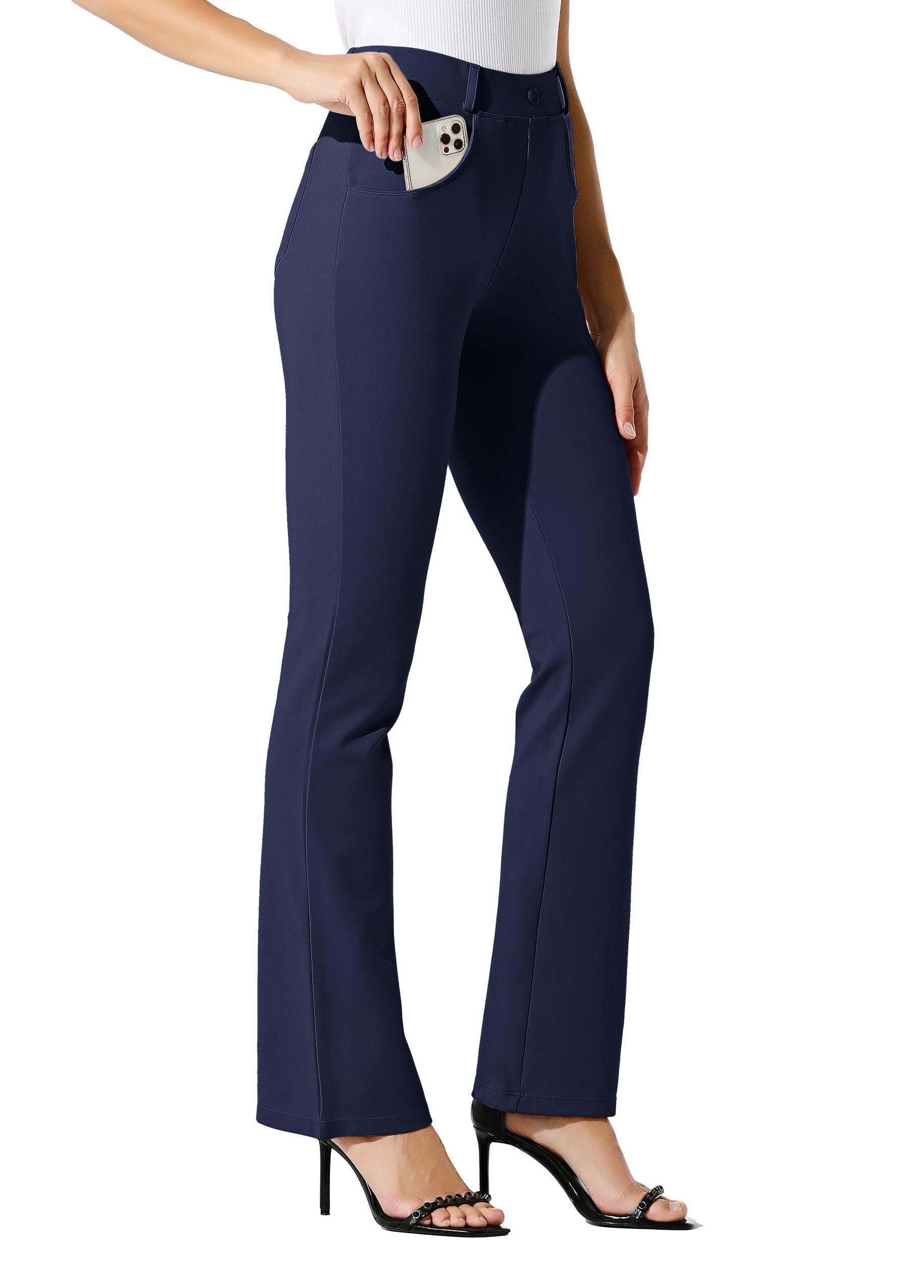 Willit Women's Yoga Dress Pants Bootcut 28"/29"/30"/31"/33"