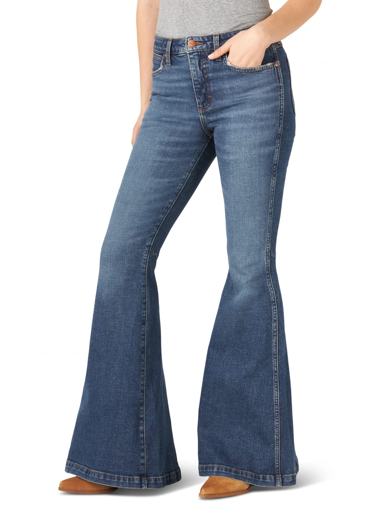 Wrangler Women's Retro High Rise Flare