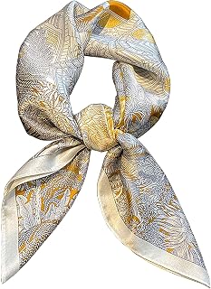 Dailyacc Hair Bandanas for Women Lightweight Fashion Silk Satin Sleep Bags Scarf