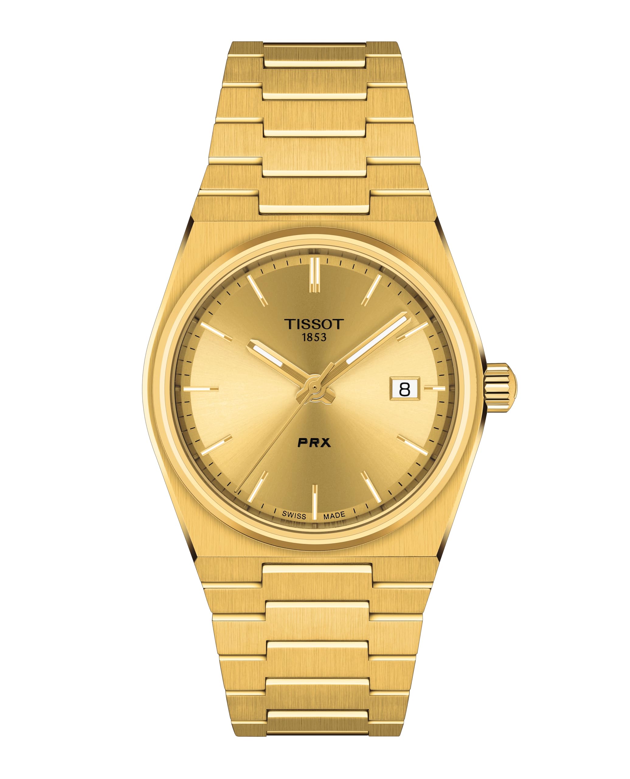 Tissot Women's Watch PRX Golden 35 mm T137.210.33.021.00 316L Steel Quartz