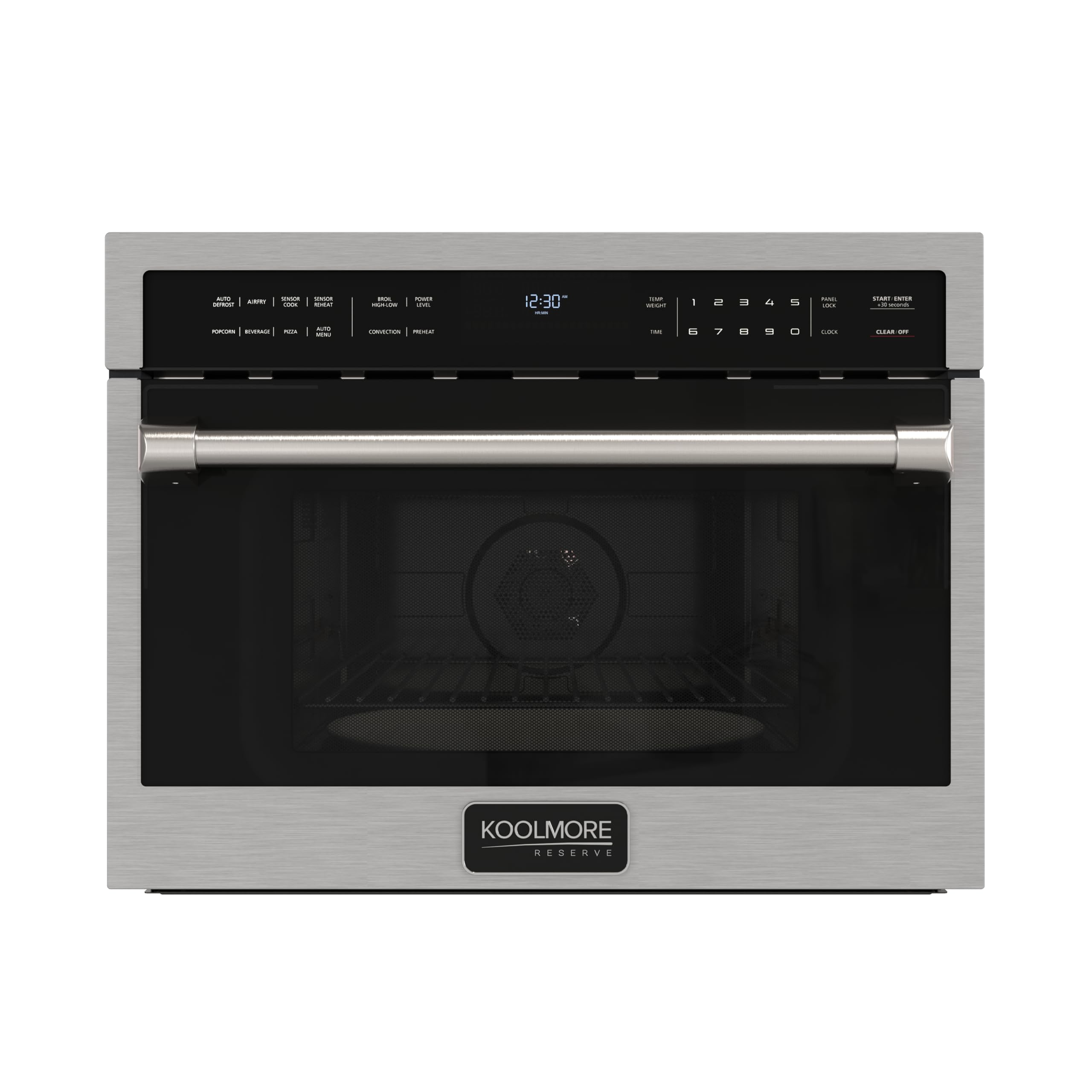 KoolMore Reserve Built-in Microwave Convection Oven with Air Fry, 3-in-1 Combo, 
