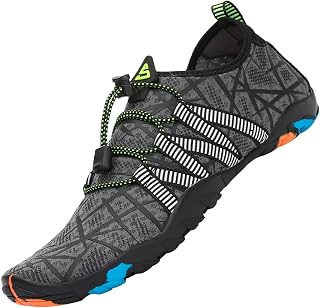 SAGUARO Bathing Shoes for Men and Women, 7/9 Drainage Holes, Quick-Drying, Non-Slip, Size EU 35–48/UK 3–13