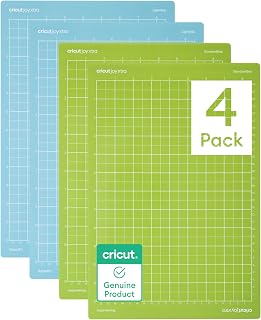 Cricut Mat Variety Pack (4 Count, 8.5in x 12in) | For Joy Xtra Machine - Includes 2 StandardGrip &amp; 2 LightGrip