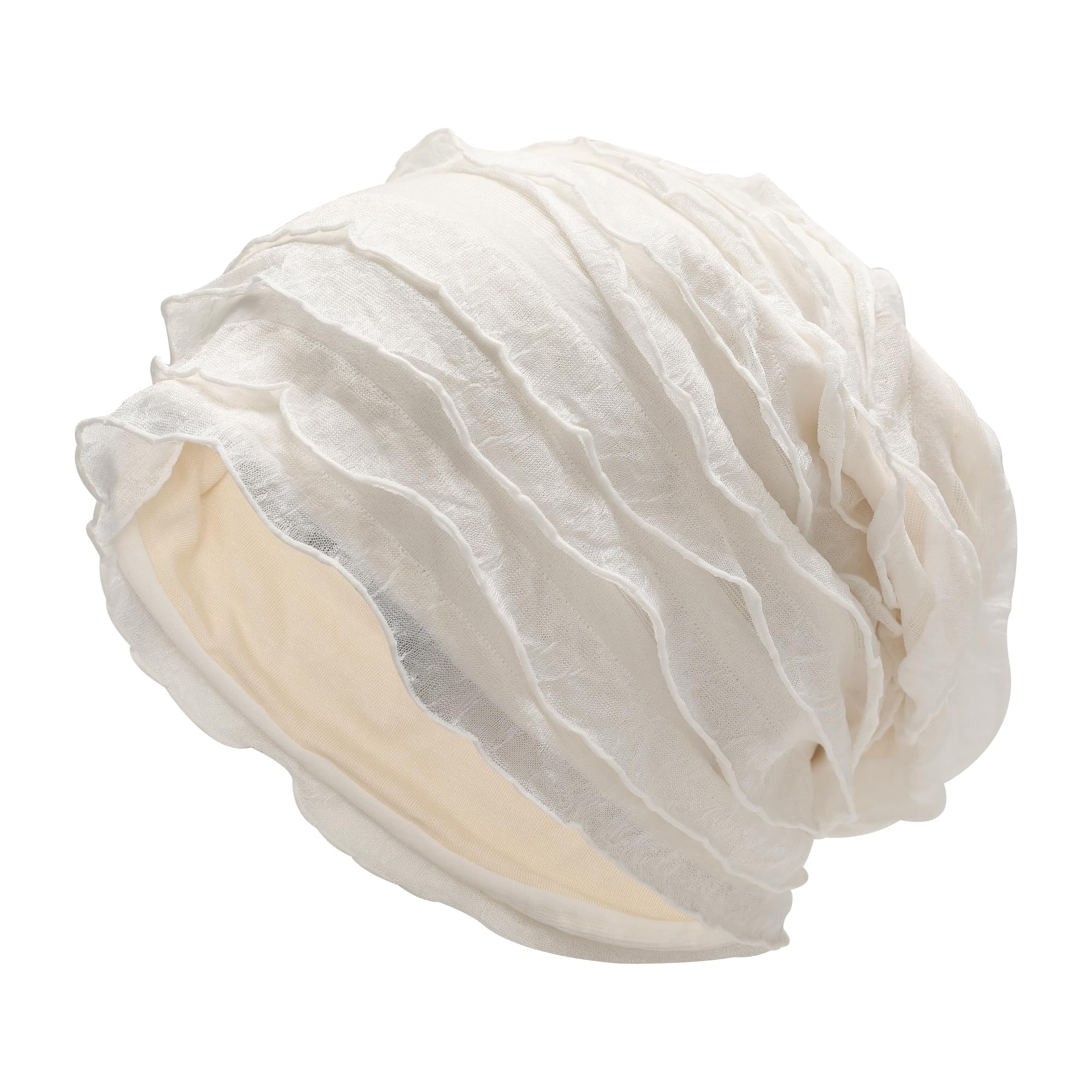 ZLYC Jersey Hats Thin Summer Night Hat for Women Men