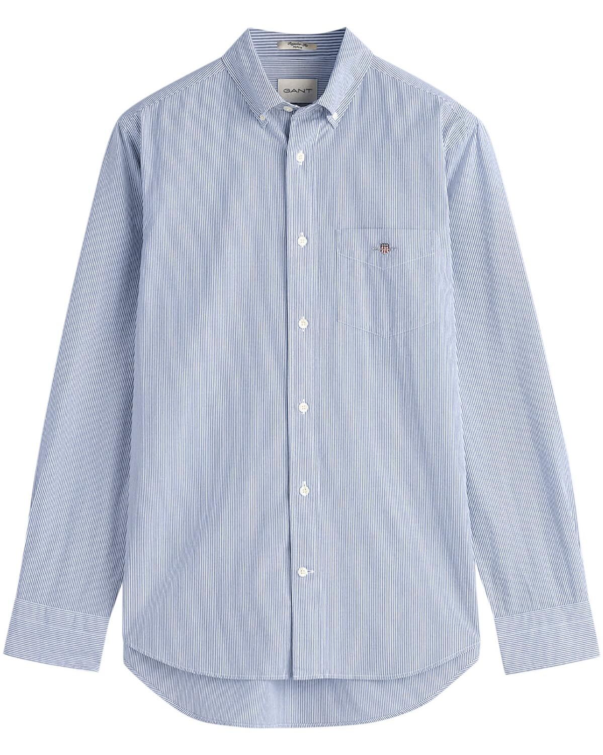 Gant Reg Poplin Banker Men's Shirt (Pack of 1)