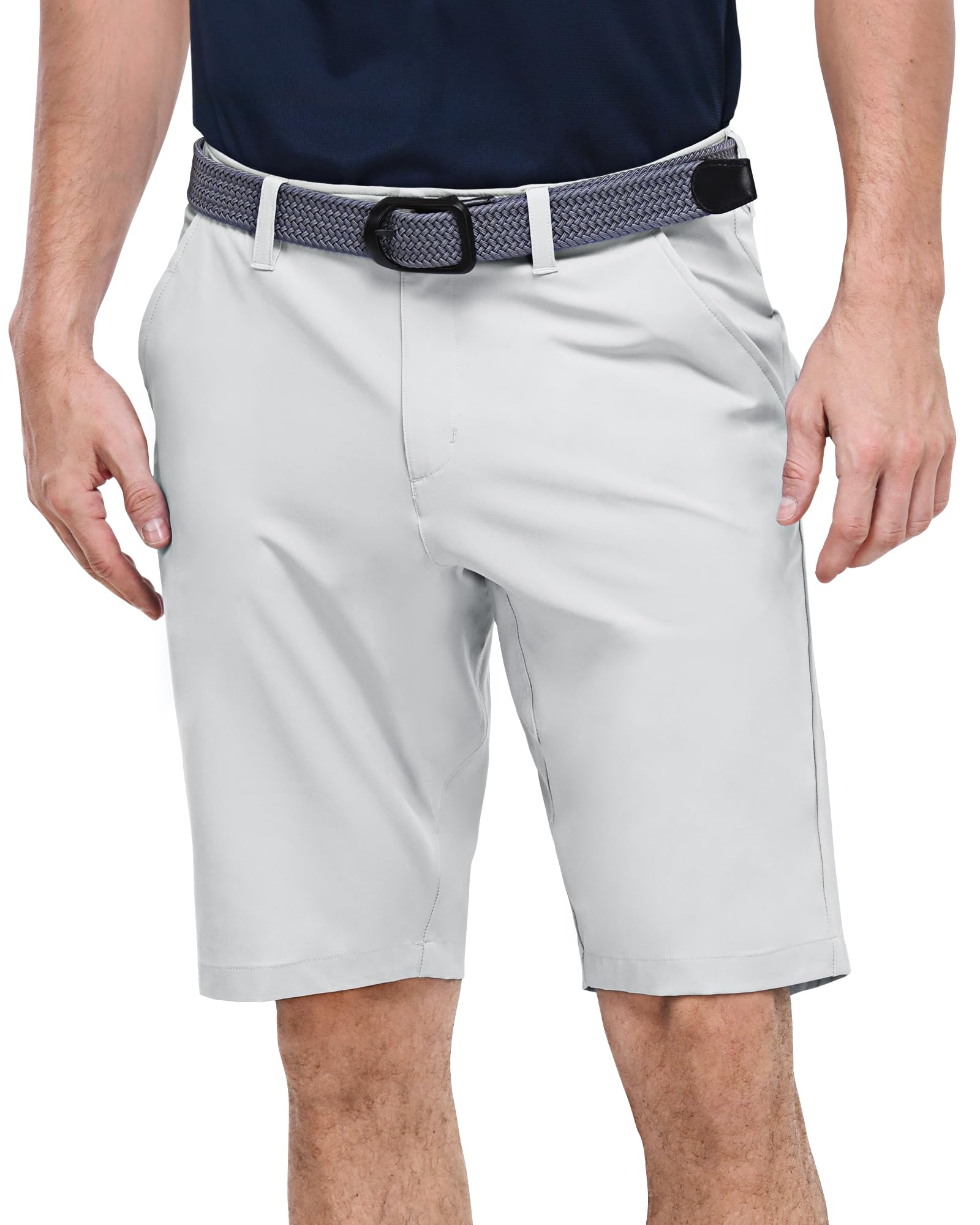 Outdoor Ventures Men's Golf Shorts UPF 50+ Stretch Dry Fit 11" Quick Dry Golf Sh