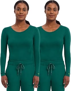 Healing Hands Scrubs Melissa 5047 Knit Long Sleeve T-Shirt
