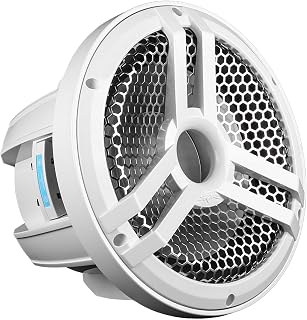 Skar Audio SKM10WD2 10" 1000W Max Power Dual 2 Ohm Marine Subwoofer (White)