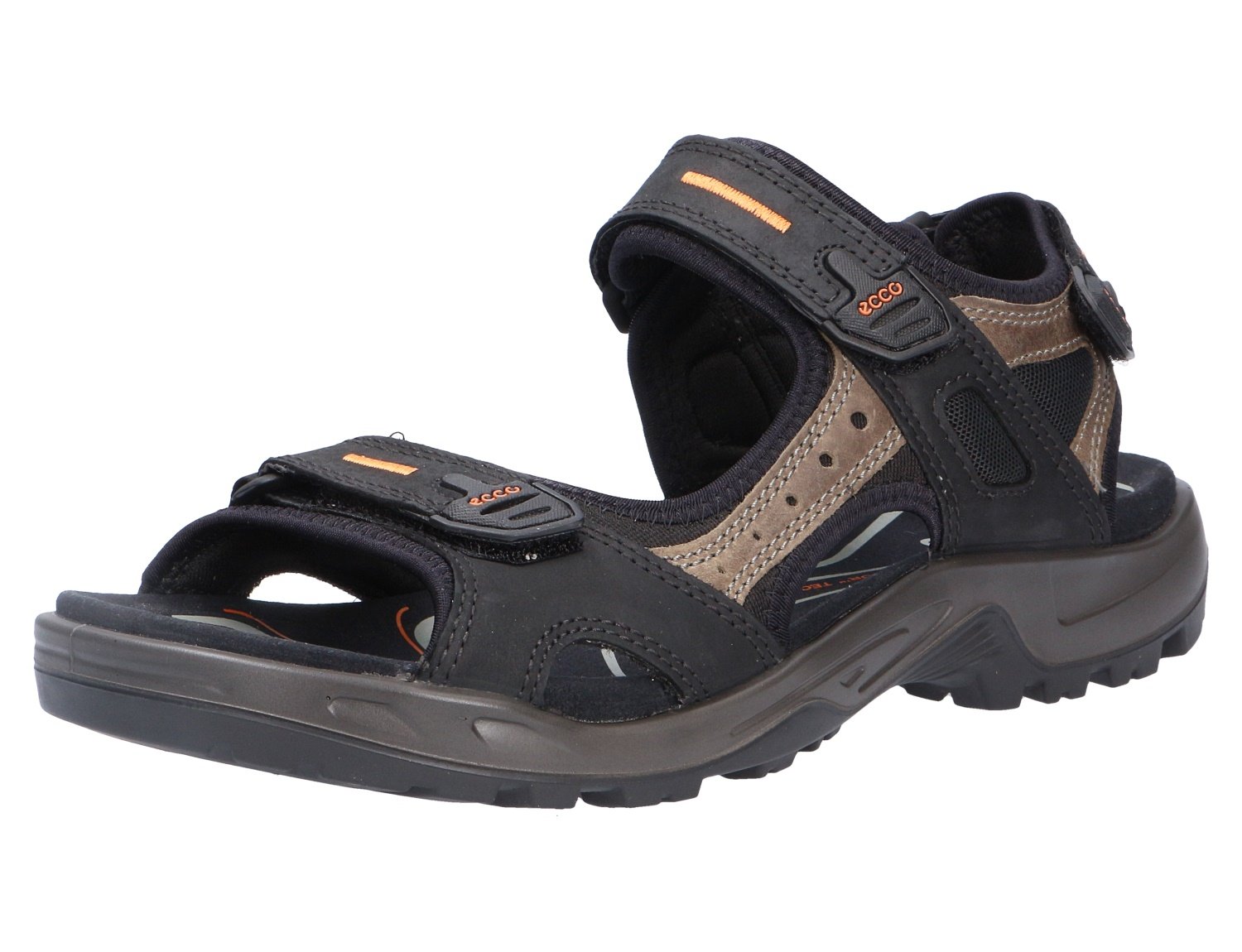 ECCO Mens 2026 Offroad Yucatan Lightweight Flexible Durable Leather Sandals