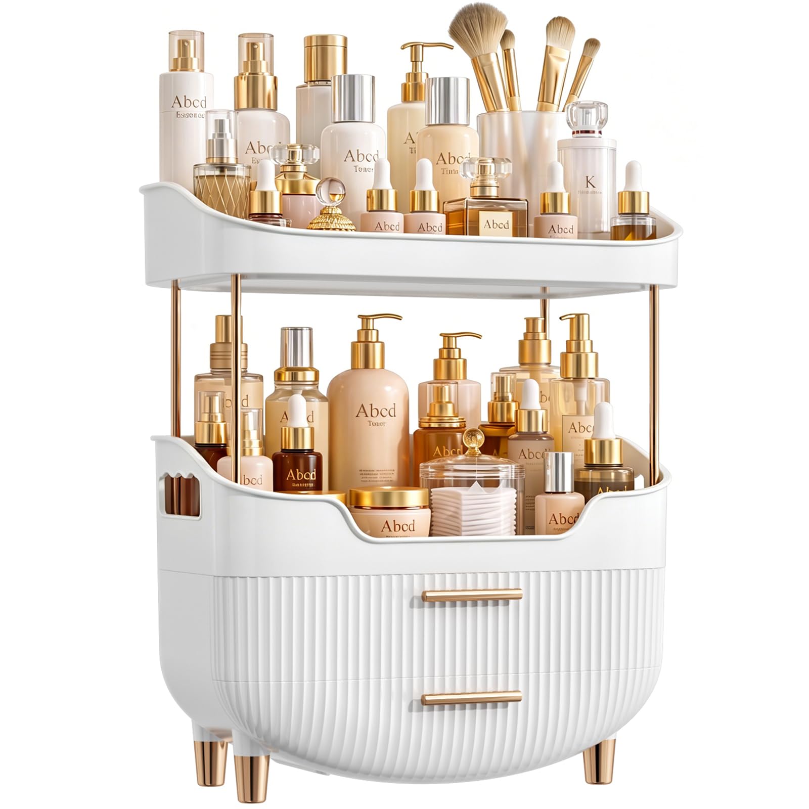 Boxaro Makeup Organizer,Skincare Cosmetics Storage Drawers,Portable | Versatile 