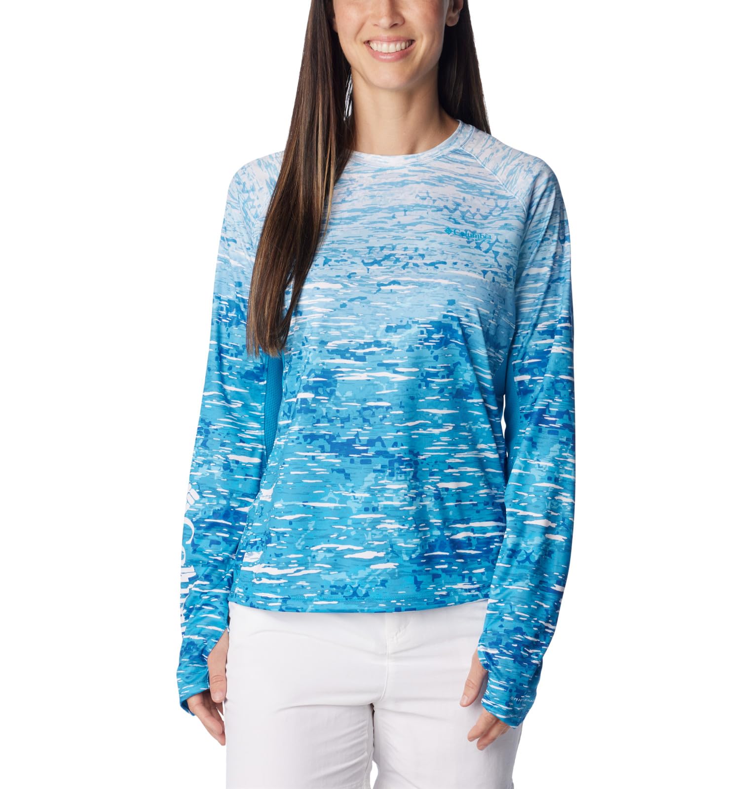 Columbia Women's Super Tidal Tee Vent Long Sleeve T-Shirt (Pack of 1)