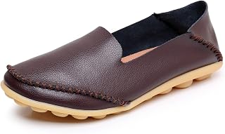 VenusCelia Women's Streamline Comfort Walking Flat Loafer