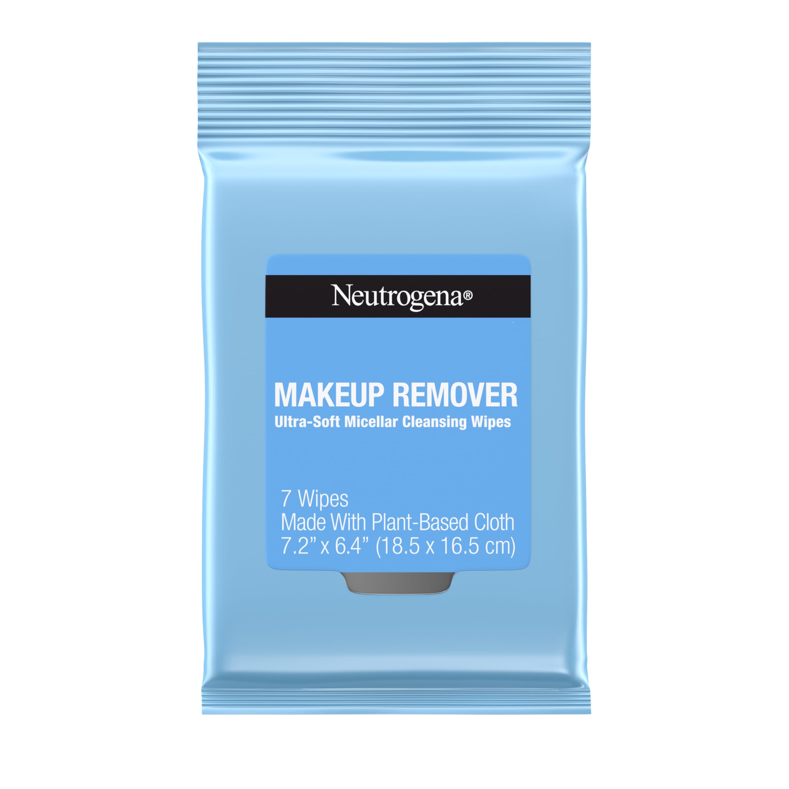 Neutrogena Makeup Remover Wipes, 7 ct, Travel Pack | Daily Ultra-Soft Micellar C