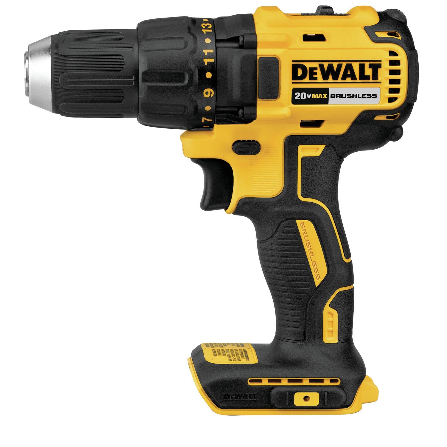 Dewalt DCD777BR 20V MAX Brushless Compact Lithium-Ion 1/2 in. Cordless Drill Dri