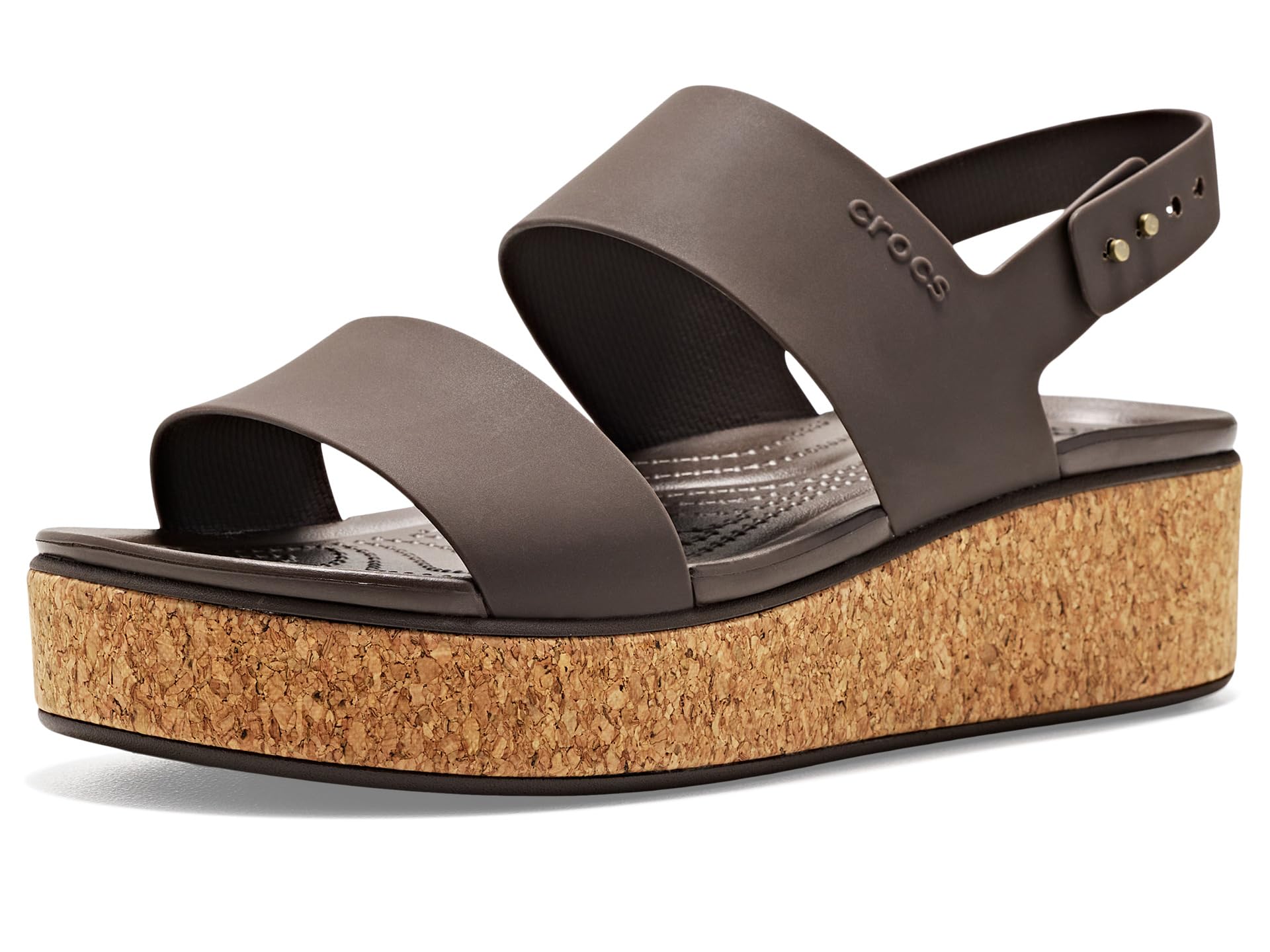 Crocs Women's Brooklyn Cork Low Wedge