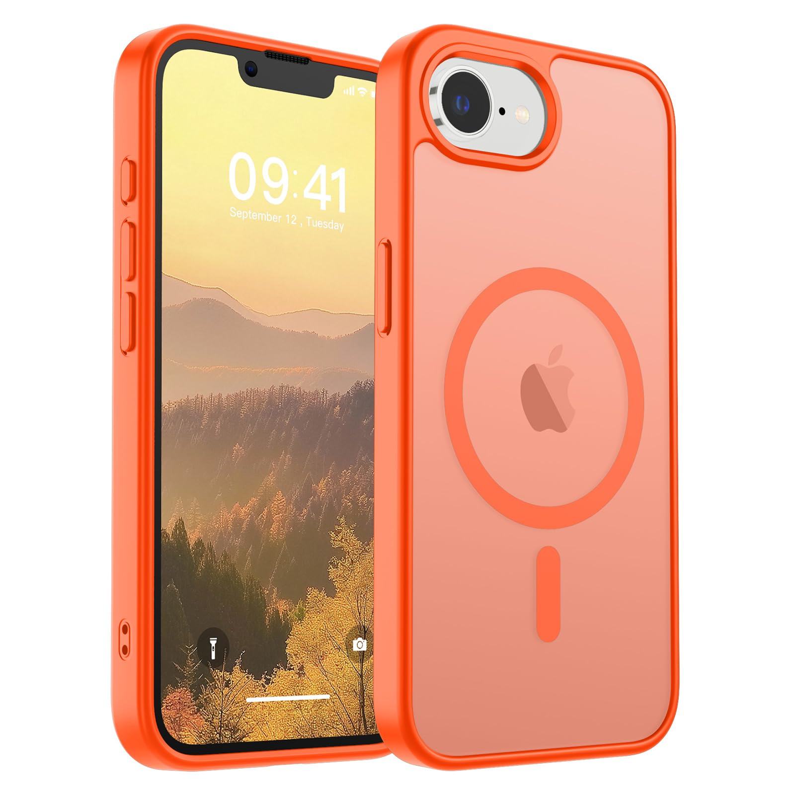 SUPFINE Magnetic Case for iPhone 16e 2025 (Compatible with MagSafe) (Military Gr