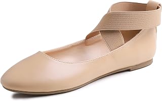 Feversole Coloured Suede Ballerina with Memory Foam Cushion for Macaroons for Women