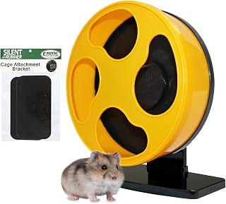 Silent Runner 9" Pet Exercise Wheel + Cage Attachment