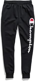 Champion Men's Powerblend Joggers, Vertical Script
