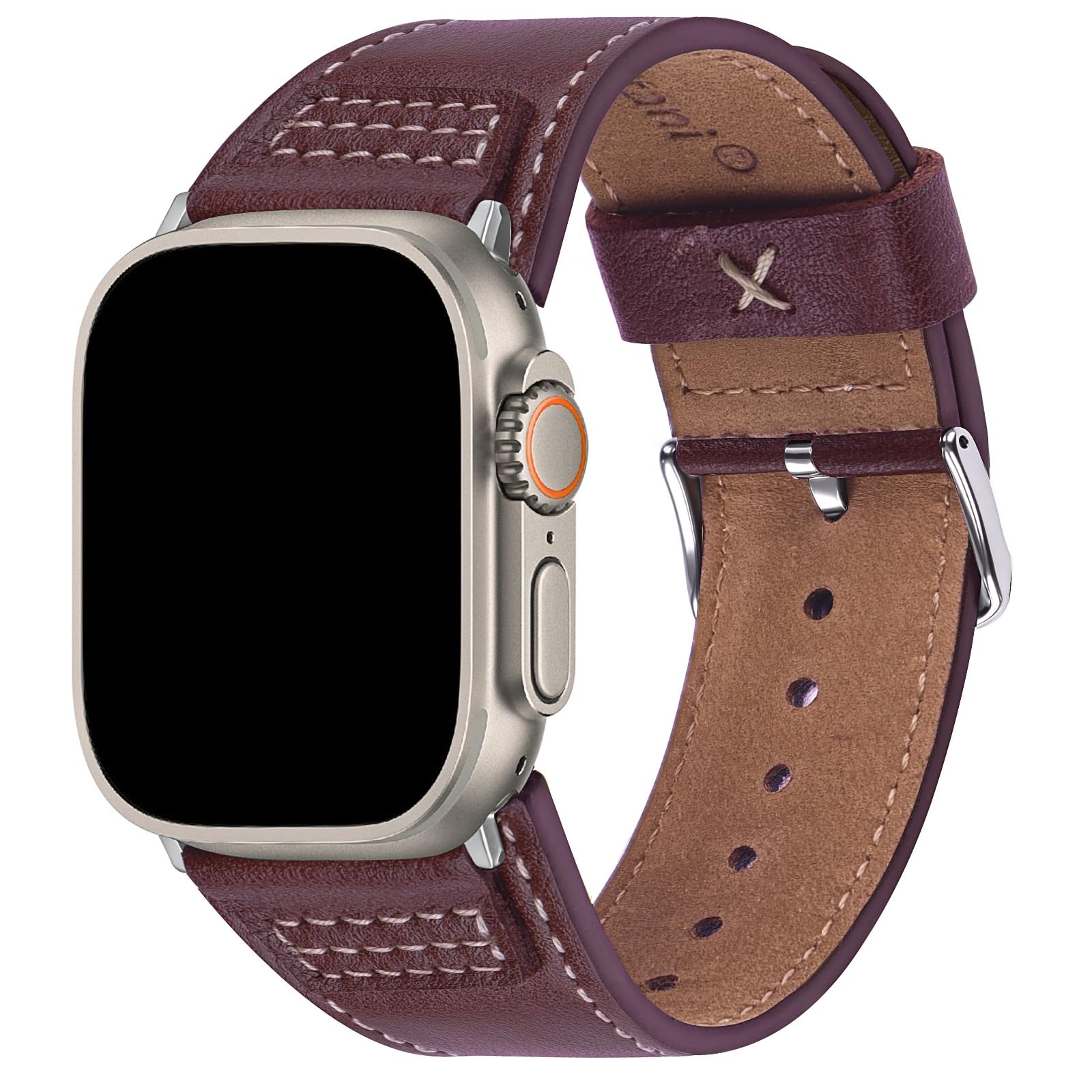 Wristitani Apple Watch Band, Genuine Leather