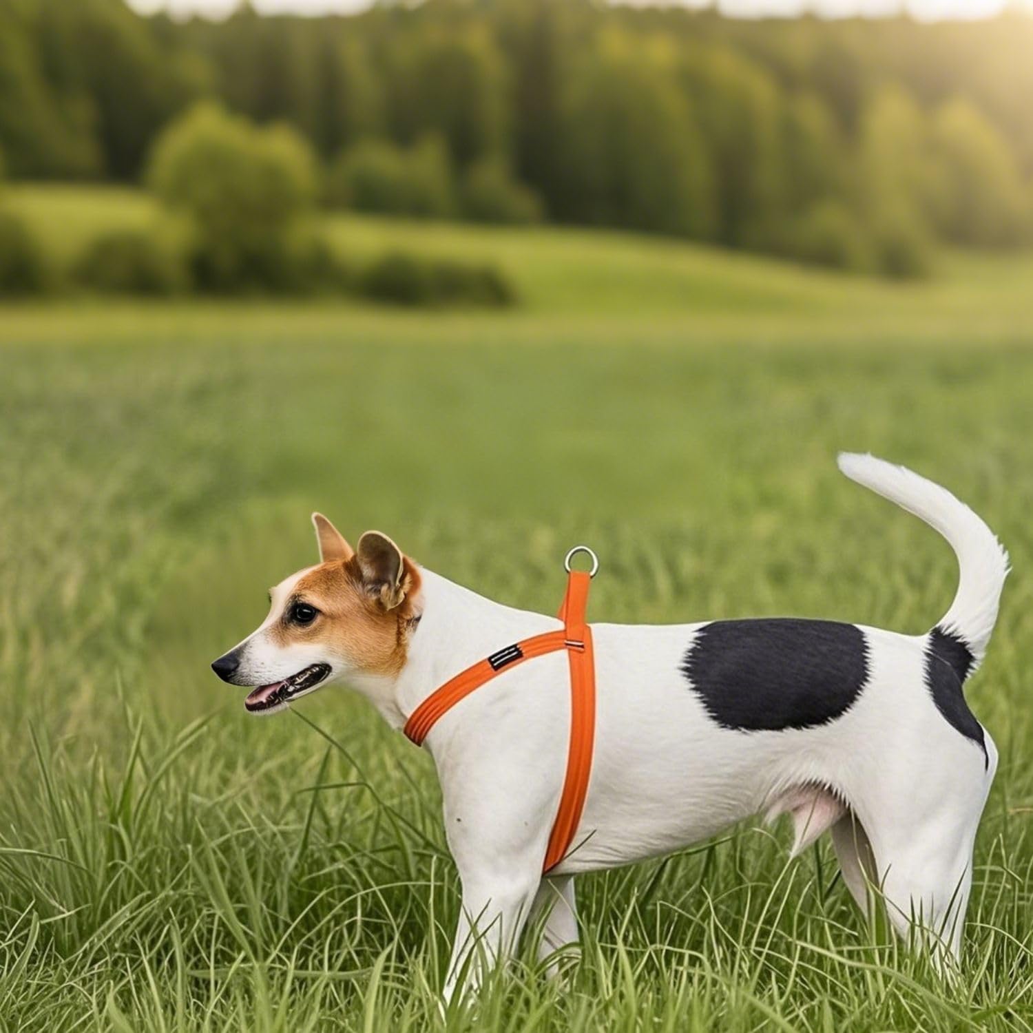 Adjustable Outdoor Dog Harness Anti Pull No Chalk Design Comfortable Durable Fit