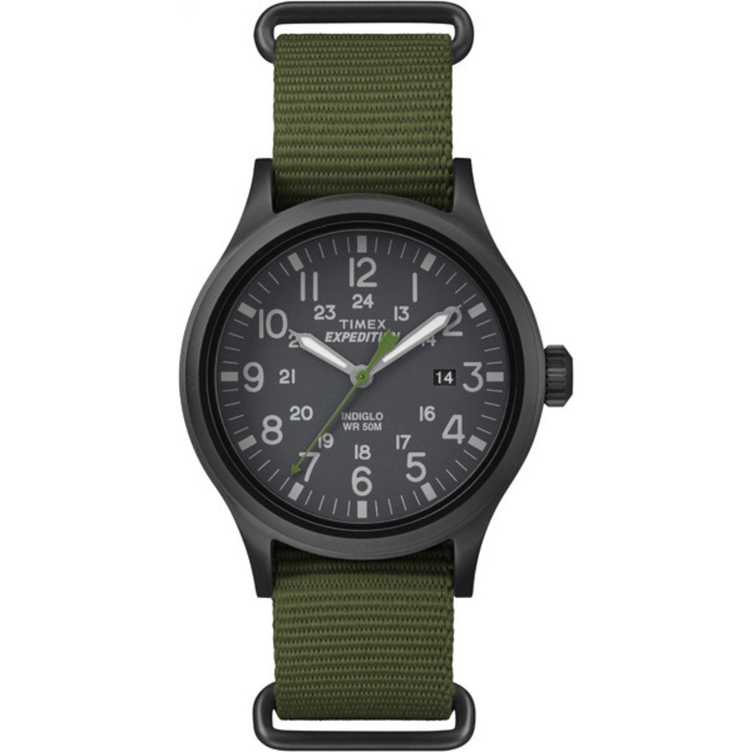 Timex TW4B0 Men's Analogue Quartz Watch with Fabric Strap