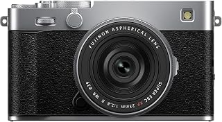 FUJIFILM X-E5 Mirrorless Digital Camera XF23mmF2.8 Lens Kit - Silver | Supports over 40 X Mount lenses