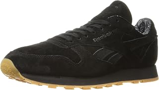 Reebok Men's Cl Leather Grey Fashion Sneaker