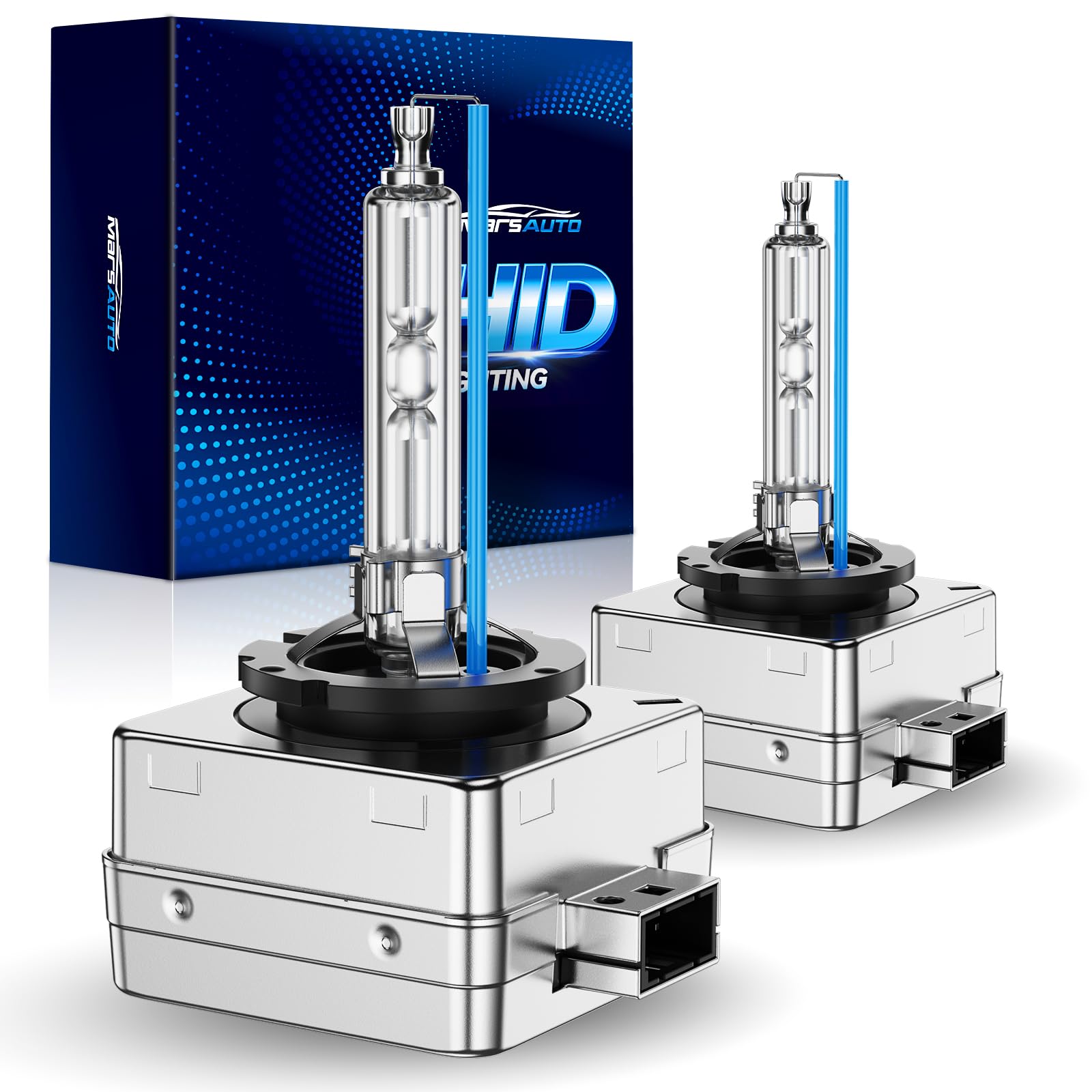 Marsauto D3S HID Bulbs, 66340 42403 42302 (42403C1) for HID Xenon, 6000K Cold Wh