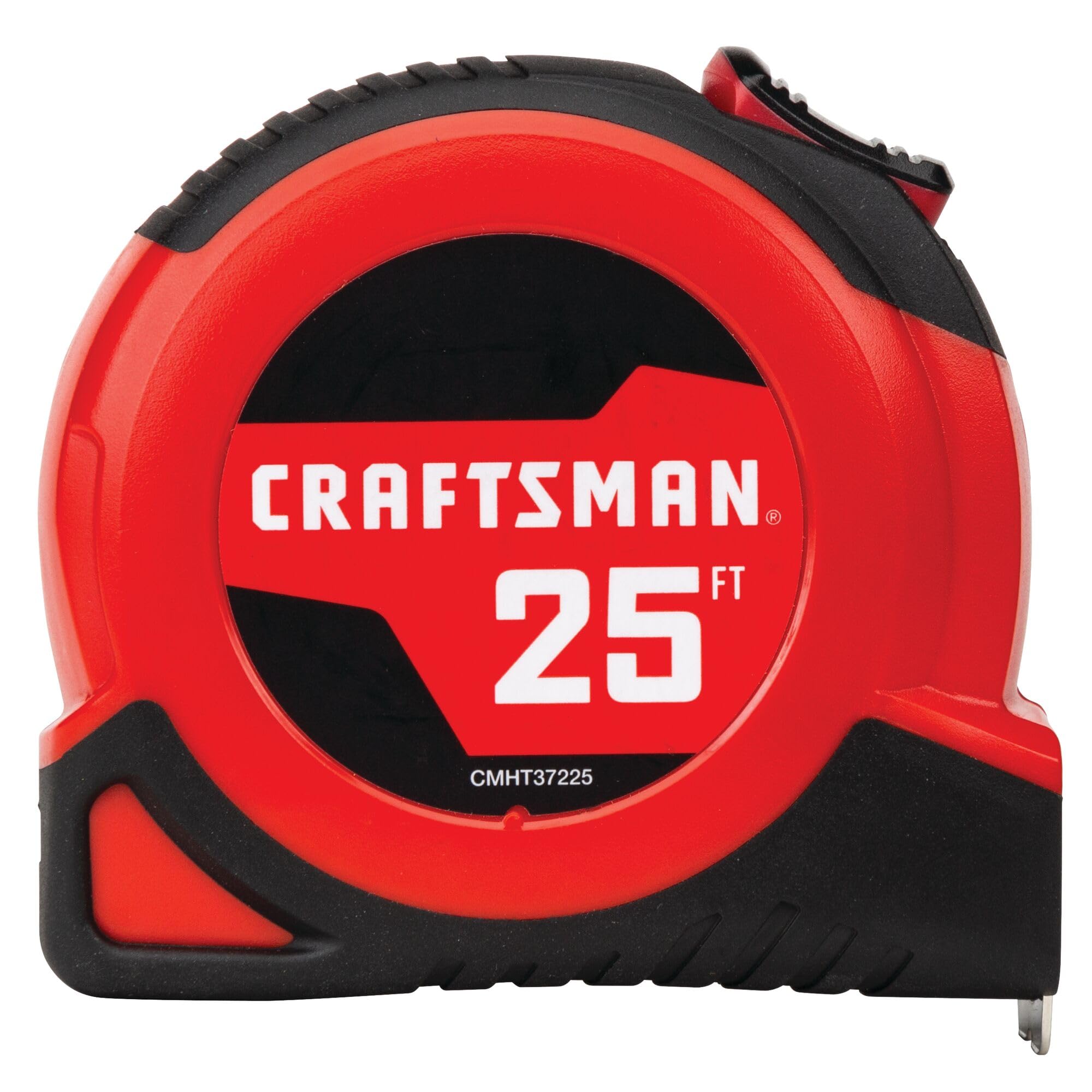 CRAFTSMAN 25-Ft Tape Measure with Fraction Markings, Retractable, Self-Locking B
