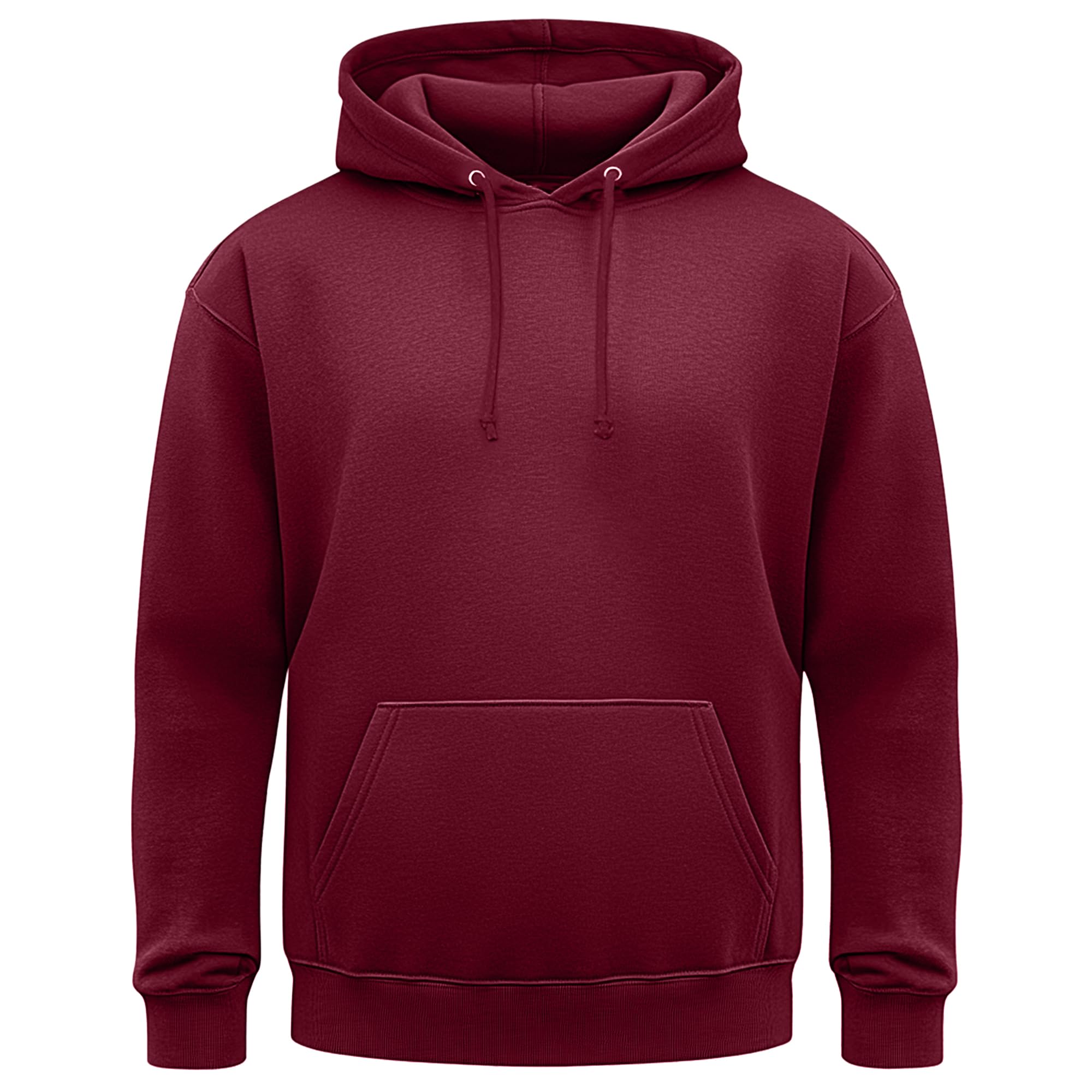 Star and Stripes Classic Monochrome Simple Hooded Pullover for Unisex Adult