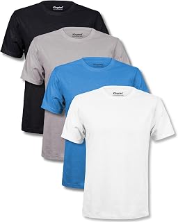 Kingsted Mens T-Shirts - Super Soft & Durable, Classic Fit Crew Neck Shirts