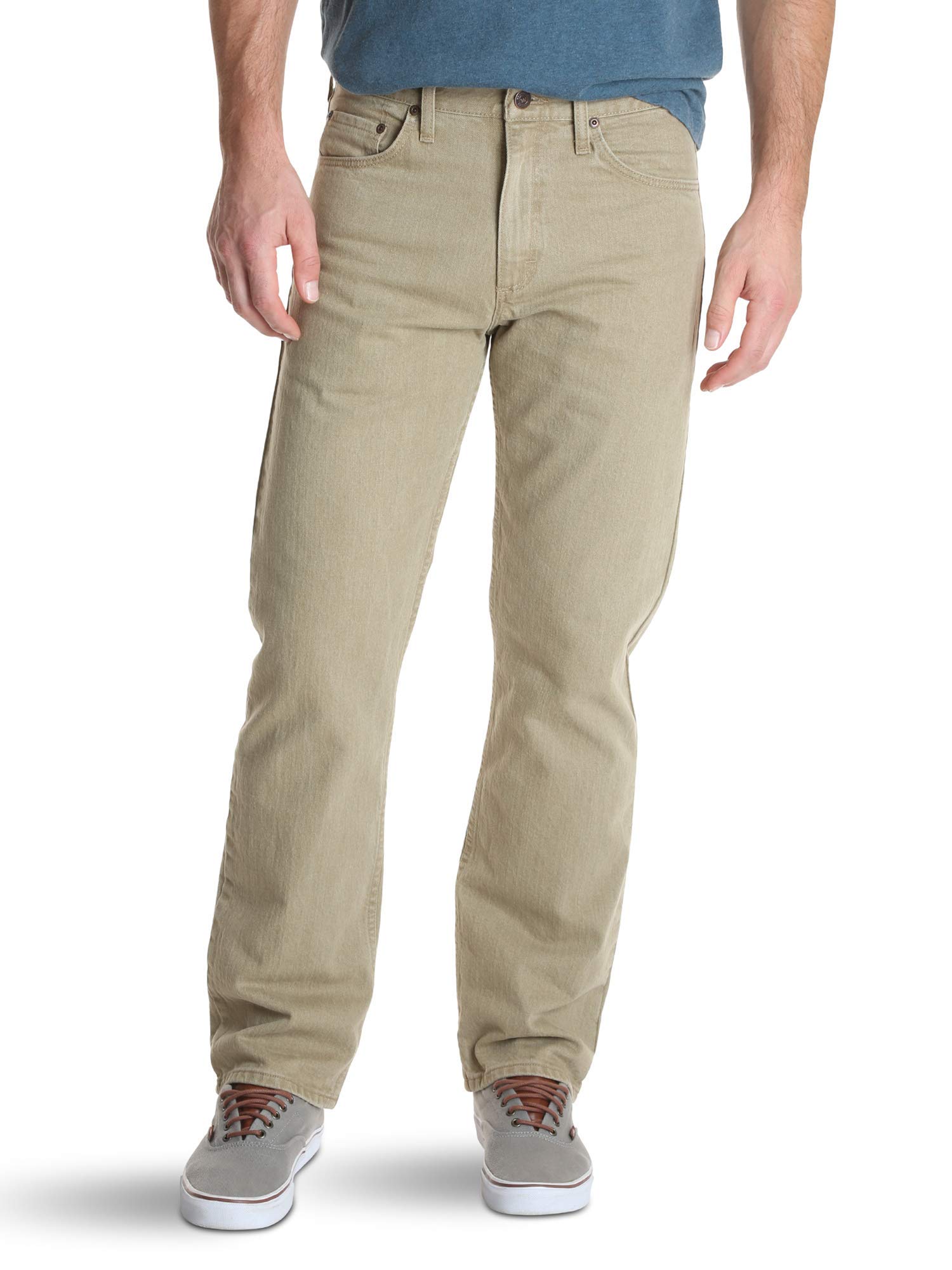 Wrangler Authentics Classic 5-Pocket Relaxed Fit Cotton Jeans - Men's Jeans