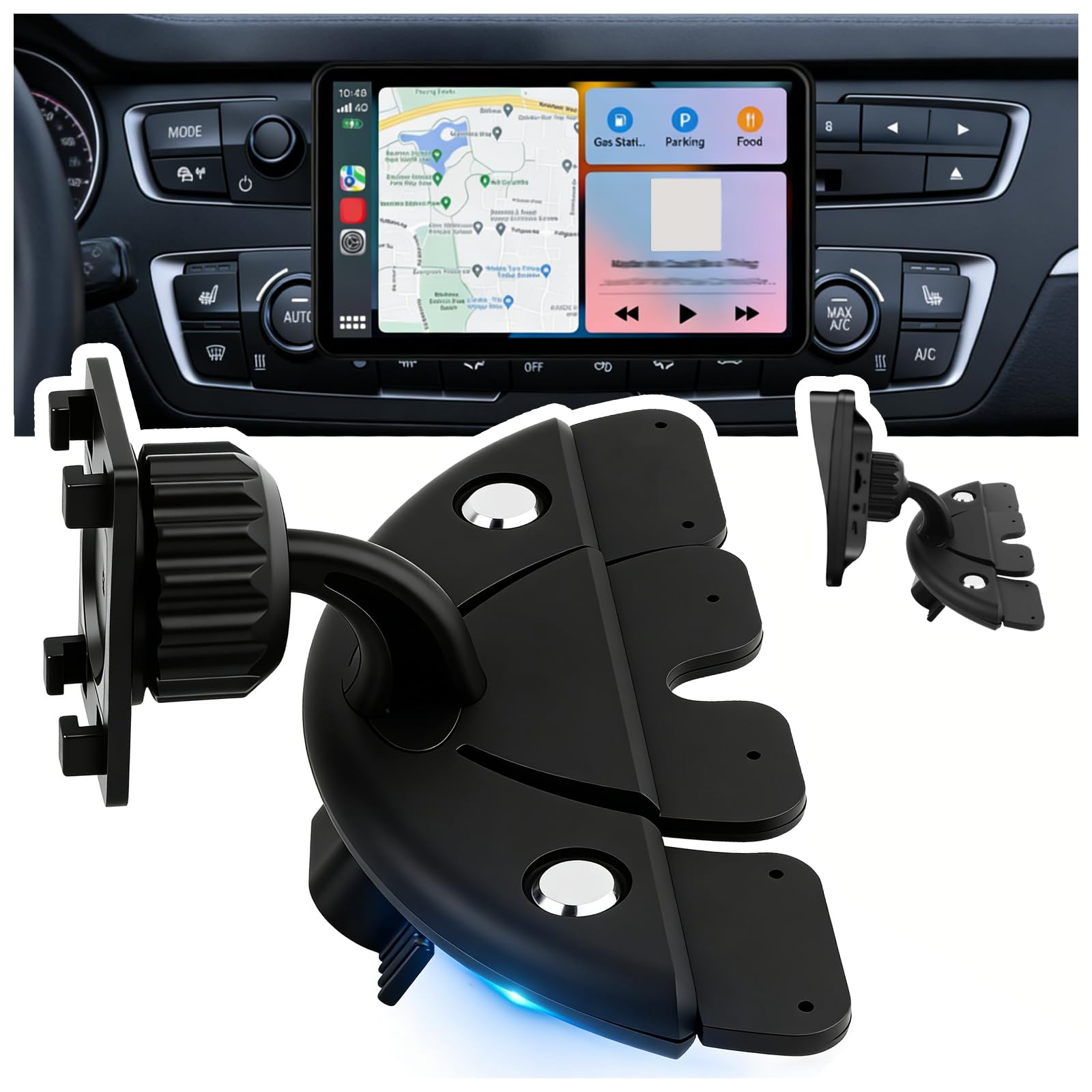 New CD Slot Mount for CarPlay Screen,Essential CD Mount for CarPlay Screen with 