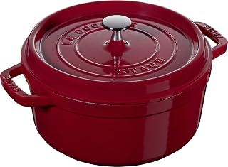 STAUB Cast Iron Casserole Dish 24 cm, 3.8 L, Induction, Made in France