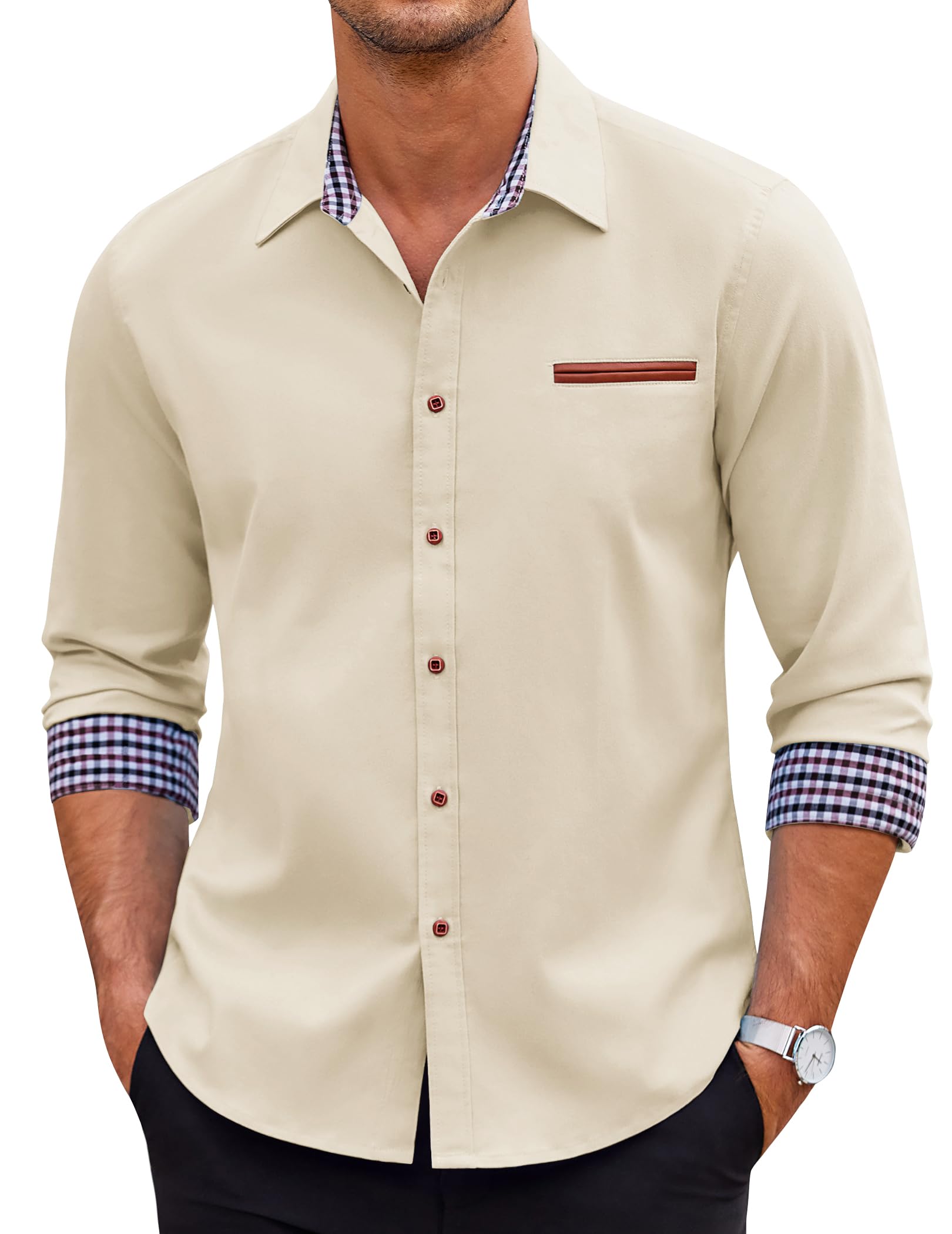 COOFANDY Dress Shirt