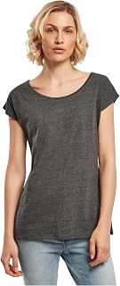 Build Your Brand Women's Bb013-ladies Wide Neck Tee T-Shirt