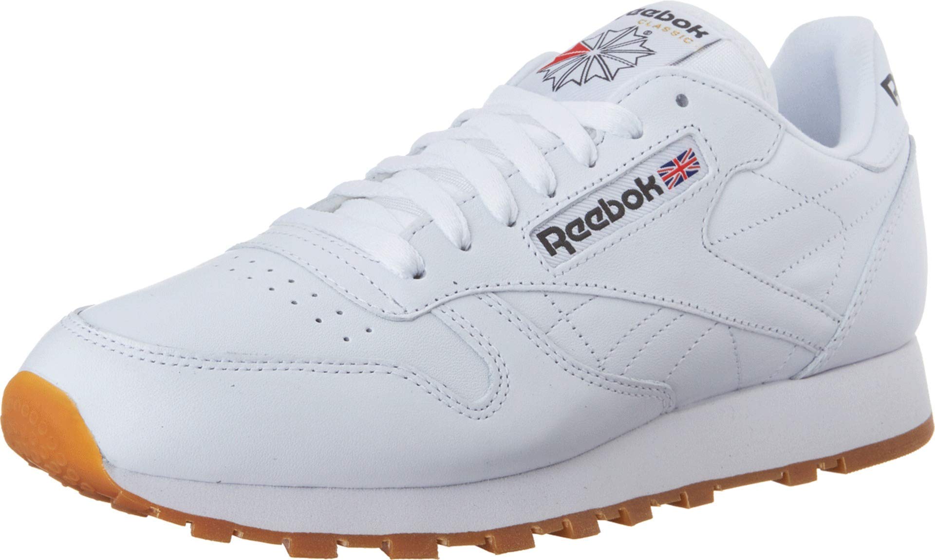 Reebok Classic Leather Men's Trainers, White Gum