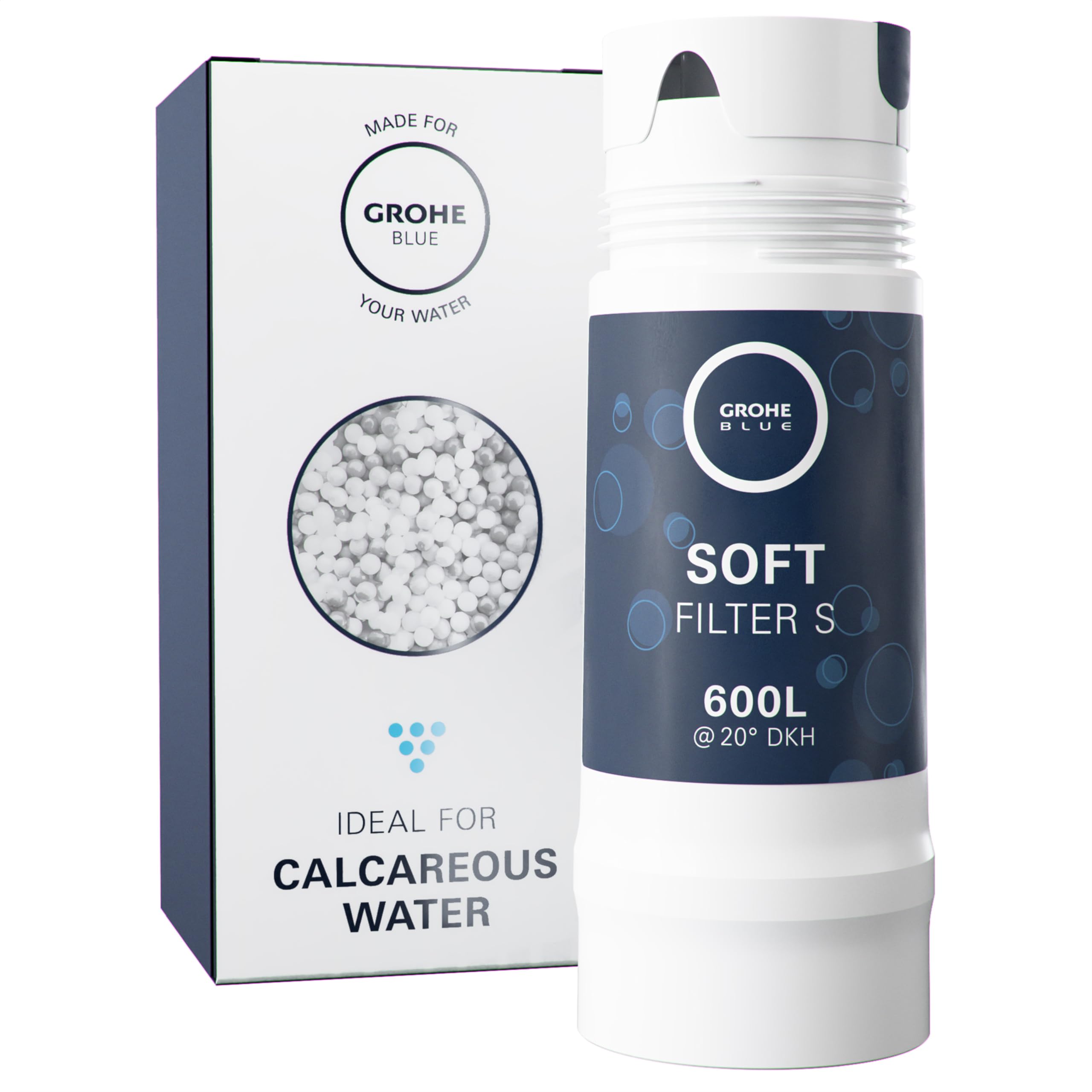 GROHE Blue S-Filter Cartridge - Replacement Filter for Blue and Red Water System