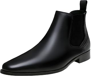 Jousen Men's Chelsea Boots Leather Dress Boots for Men