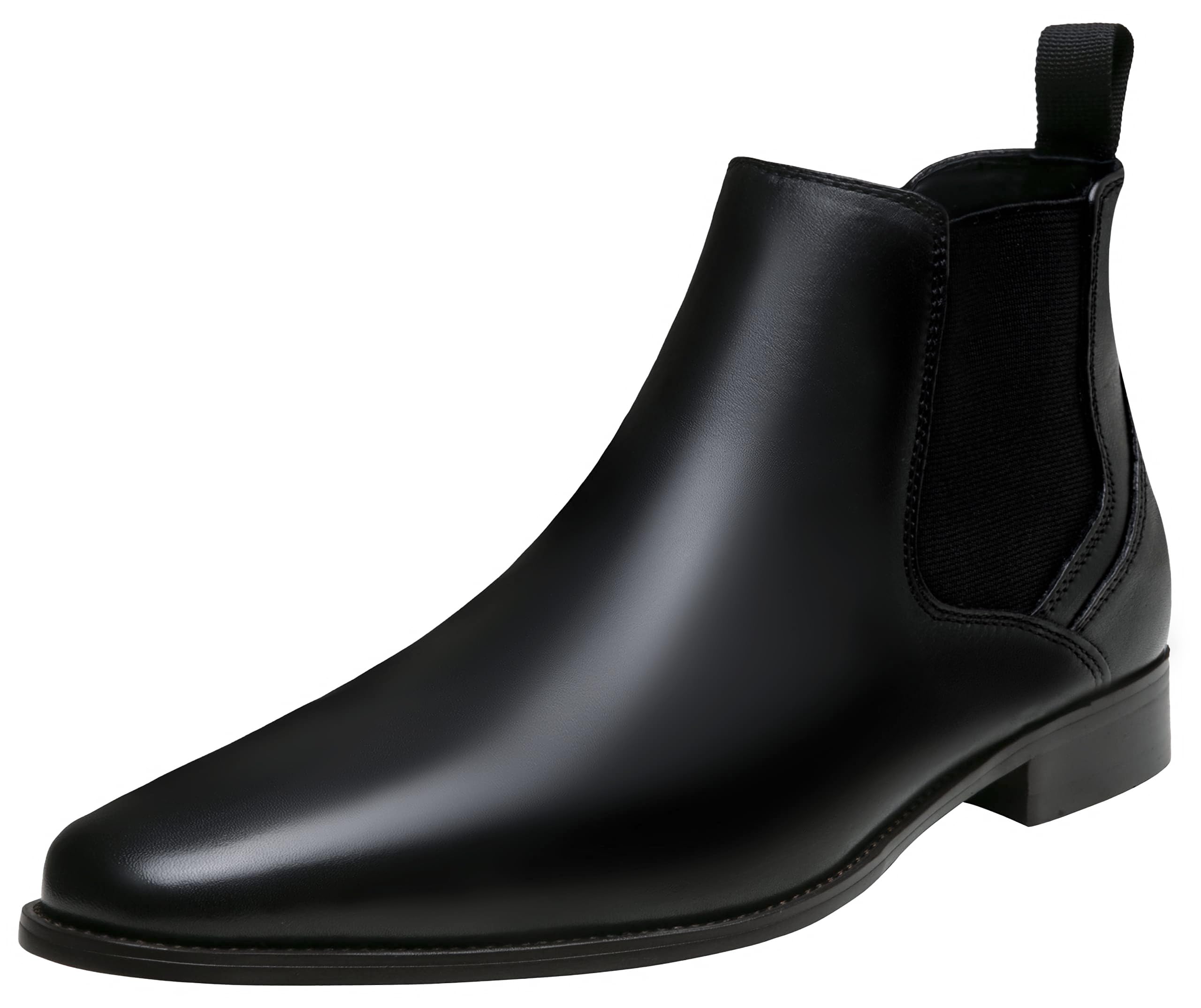 Jousen Men's Chelsea Boots Leather Dress Boots for Men